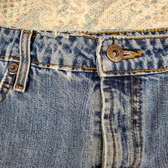 Vintage 90s L.E.I. Mid Rise Denim Shorts Size 11 - Picture 5 of 16